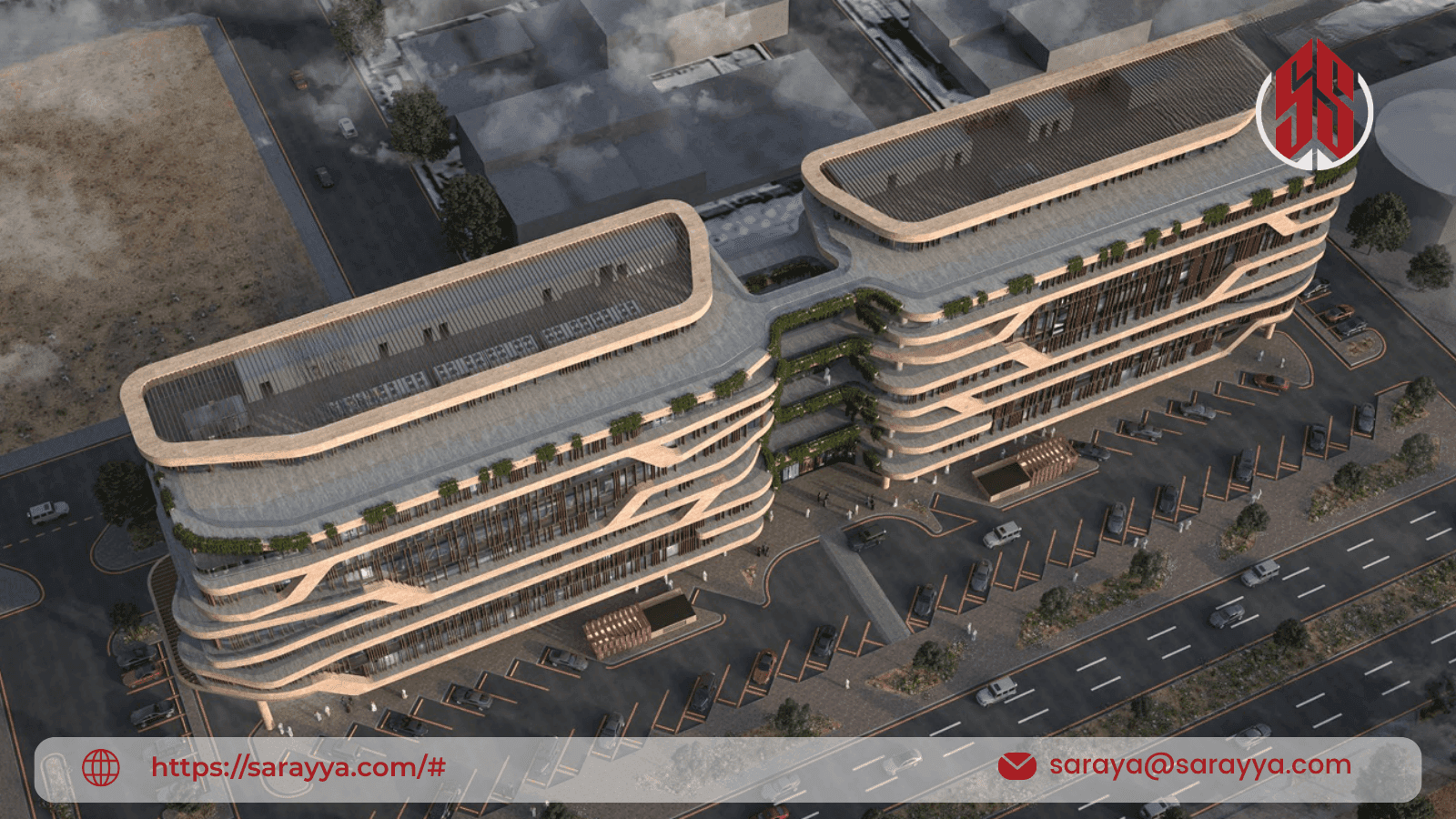 The X — Saraya Al-Sahab facade project